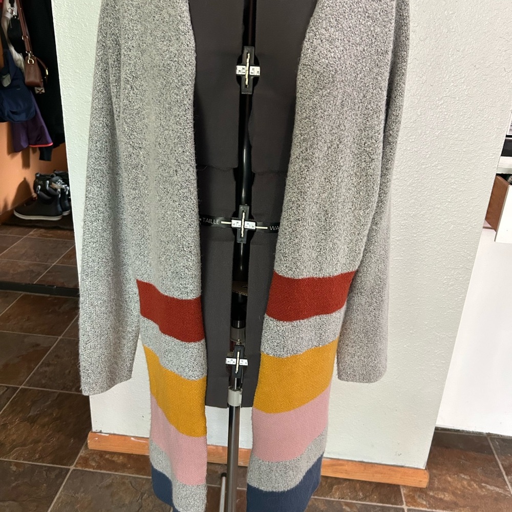Colorful Striped Women's Sweater